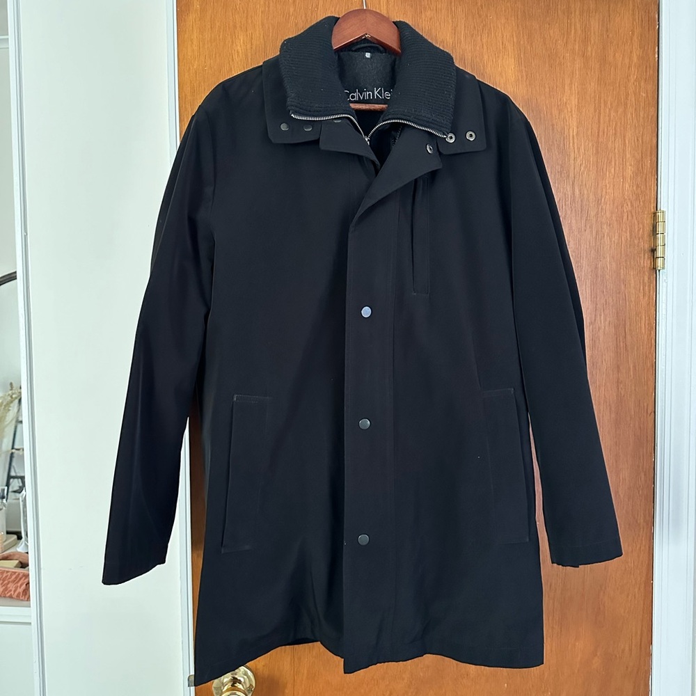 Calvin Klein lined raincoat